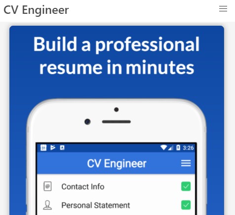 CV Engineer tarif