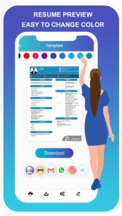 Intelligent CV Resume Builder infos
